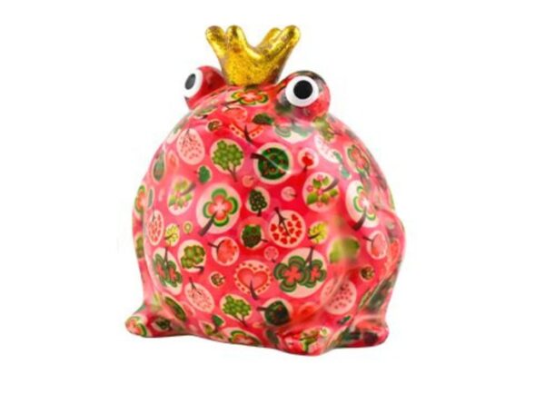 Pomme Pidou Spardose Money Bank Frosch Freddy Flower Mix