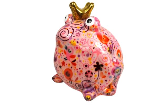 Pomme Pidou Spardose Money Bank Frosch Freddy Birds Hearts Rose