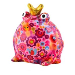 Pomme Pidou Spardose Money Bank Frosch Freddy Flower Power