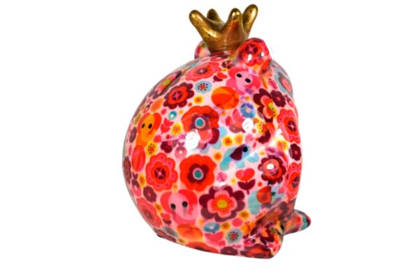 Pomme Pidou Spardose Money Bank Frosch Freddy Flower Power