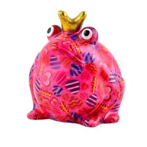 Pomme Pidou Spardose Money Bank Frosch Freddy Many Hearts