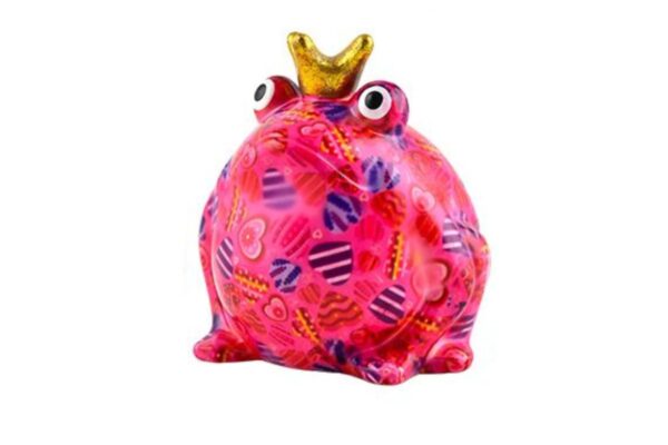 Pomme Pidou Spardose Money Bank Frosch Freddy Many Hearts