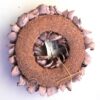 Couronne Deko Kranz Naturkranz Palm Petal Wreath Powder Pink 25cm∅ Handarbeit