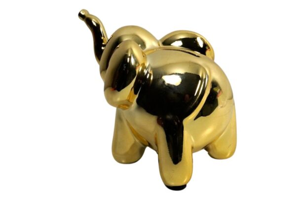 Pomme Pidou Spardose Money Bank Elefant S Jim Gold