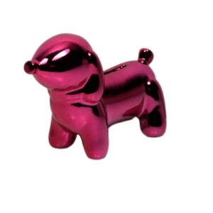 Pomme Pidou Spardose Money Bank Petit Dackel Hund Whoopy Pink