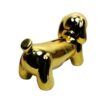 Pomme Pidou Spardose Money Bank Dackel Hund Whoopy Gold