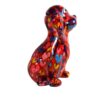 Pomme Pidou Spardose Money Bank Beagle Hund Basil Rot Bunt