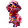 Pomme Pidou Spardose Money Bank Beagle Hund Basil Rot Bunt