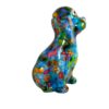 Pomme Pidou Spardose Money Bank Beagle Hund Basil Blau