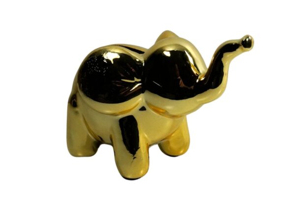 Pomme Pidou Spardose Money Bank Elefant S Jim Gold