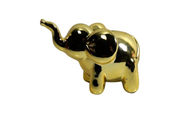 Pomme Pidou Spardose Money Bank Elefant S Jim Gold