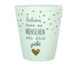 Krasilnikoff Kaffeebecher Sprüche Tasse Mug Cup Schön dass es Menschen wie dich gibt
