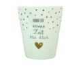 Krasilnikoff Kaffeebecher Sprüche Tasse Mug Cup Nimm Dir etwas Zeit für dich