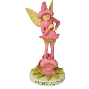 Flower Fairy Dekofigur Elfe Snapdragon Deko Blumenkind Flower Fairy