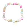Biba Armband Polymer Sternchen Bunt Damen Armband Anhänger Gold