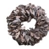 Couronne Dekokranz Wandkranz Naturkranz Handarbeit Palm Petal Wreath White Wash 40 ∅