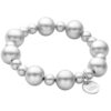 Biba Armband Silver Star Polymer Perlen 6-12mm Damen Armband Anhänger Silber