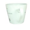 Krasilnikoff Henkeltasse Kaffeetasse Sprüche Tasse Denk nicht zu viel nach, mach einfach das was dich glücklich macht