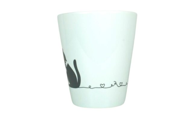 Krasilnikoff Kaffeebecher Sprüche Tasse Mug Cup Katze – Bild 2