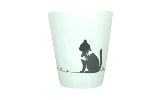 Krasilnikoff Kaffeebecher Sprüche Tasse Mug Cup Katze