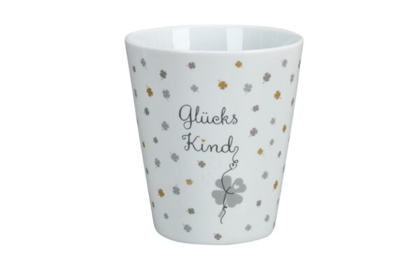 Krasilnikoff Kaffeebecher Sprüche Tasse Mug Cup Glücks Kind