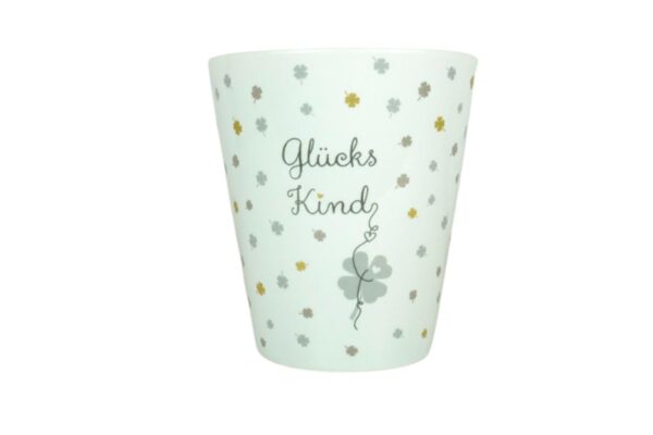 Krasilnikoff Kaffeebecher Sprüche Tasse Mug Cup Glücks Kind
