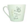 Krasilnikoff Henkeltasse Kaffeetasse Sprüche Tasse Hier wächst das Glück