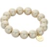 Biba Armband Summer Spring Perlen Grün 14mm Ø Anhänger Gold