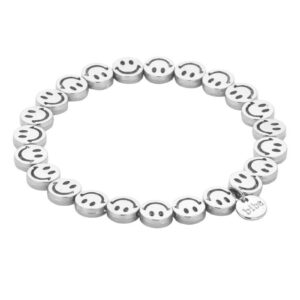 Biba Armband New Summer Silber Smile Anhänger Silber