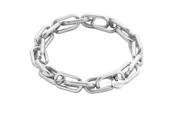 Biba Armband "Für Immer" Matt Silber Anhänger Silber