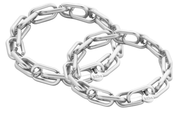 Biba Armband "Für Immer" Matt Silber Anhänger Silber