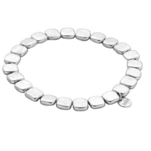 Biba Armband "For You" Matt Silber Anhänger Silber