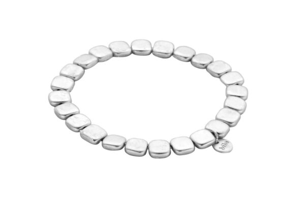 Biba Armband "For You" Matt Silber Anhänger Silber