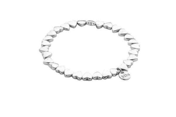 Biba Armband "Heart to Heart" Silber Anhänger Silber