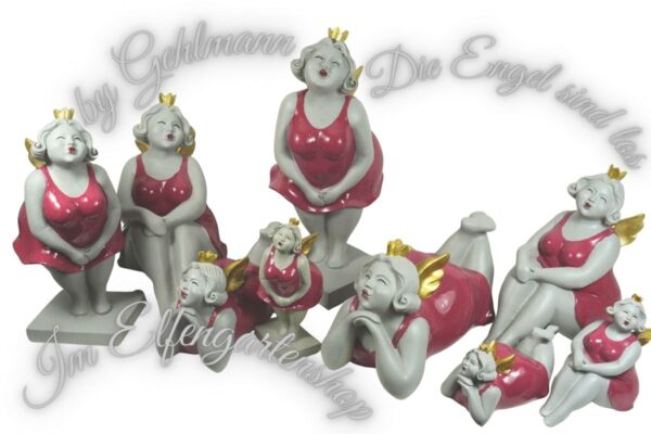 Die Engel sind los! Gehlmann Dekofiguren Nana Schutzengel by Gehlmann Kunstgewerbe. Jetzt im Elfengartenshop!
